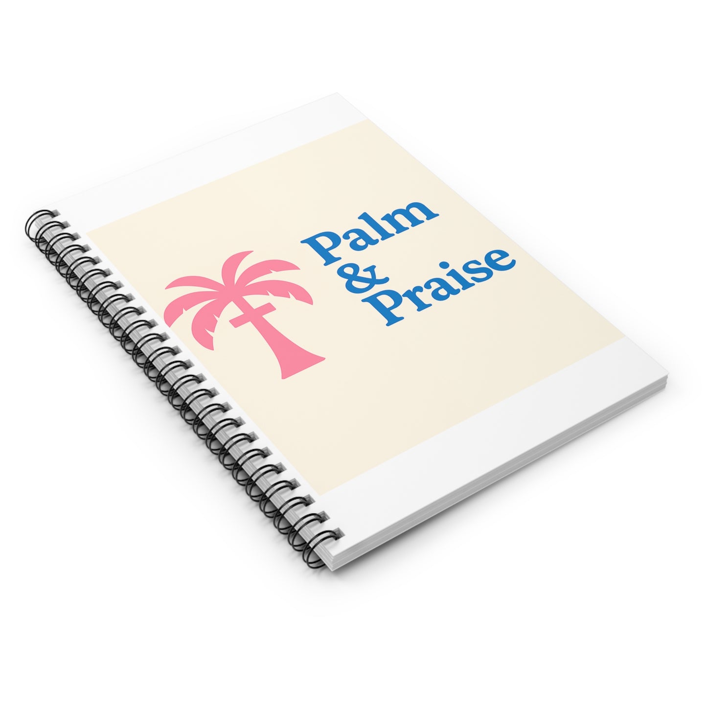 Inspirational Spiral Notebook | Palm & Praise Journal, Christian Gift, Prayer Journal, Stationery, Study Notebook