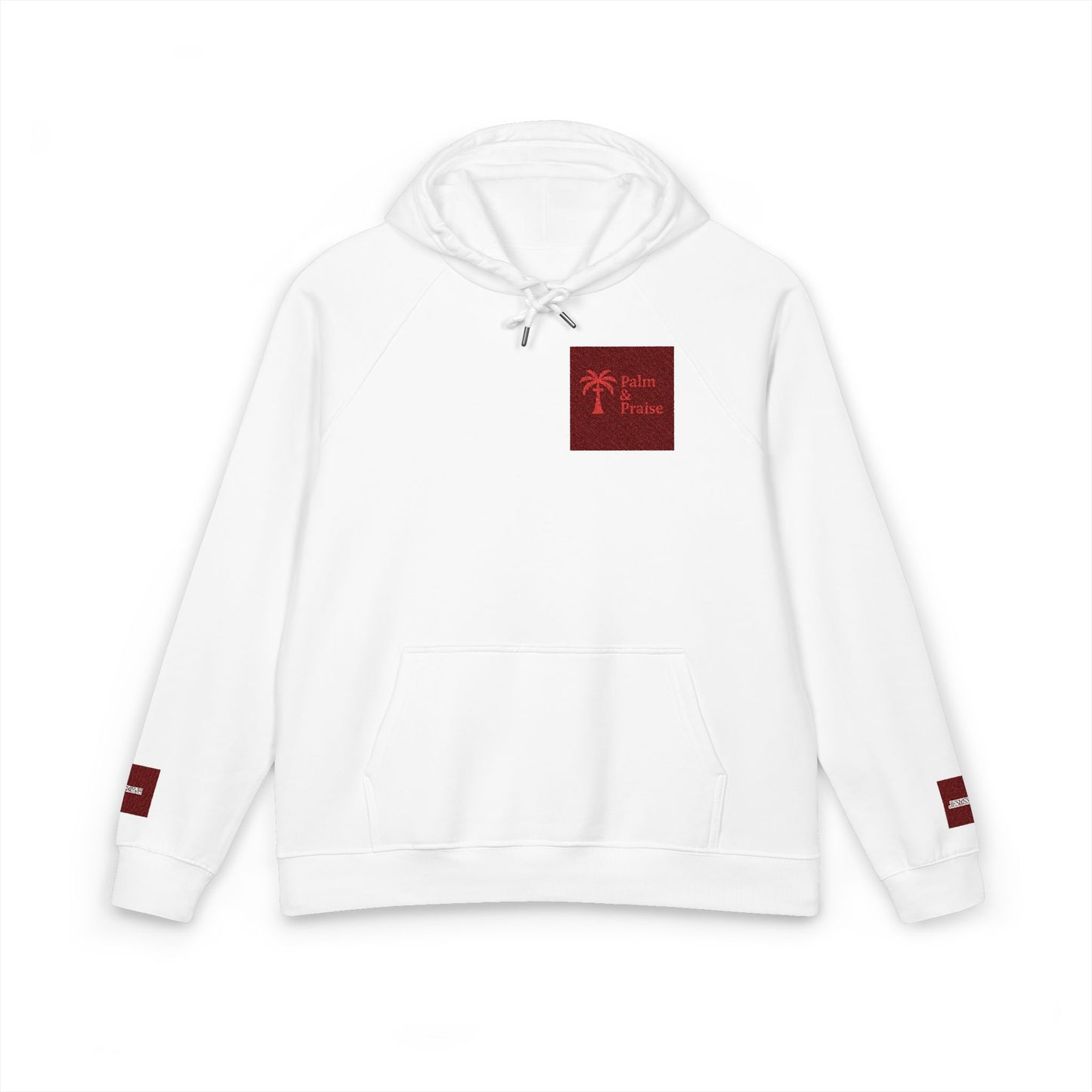 Eco-Friendly Embroidered Unisex Raglan Hoodie, Sustainable Fashion, Gift for Him/Her, Cozy Layer for Every Season, Casual Wear
